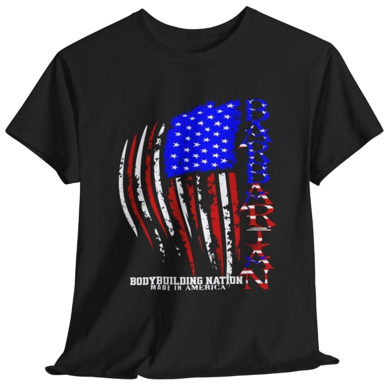 Barbarian Flag T-Shirt (Black) - BARBARIAN UNIVERSE